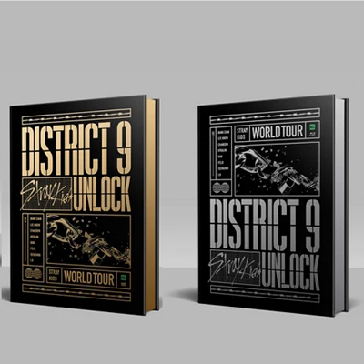 STRAY KIDS DISTRICT 9 UNLOCK WORLD TOUR DVD & BLURAY SET