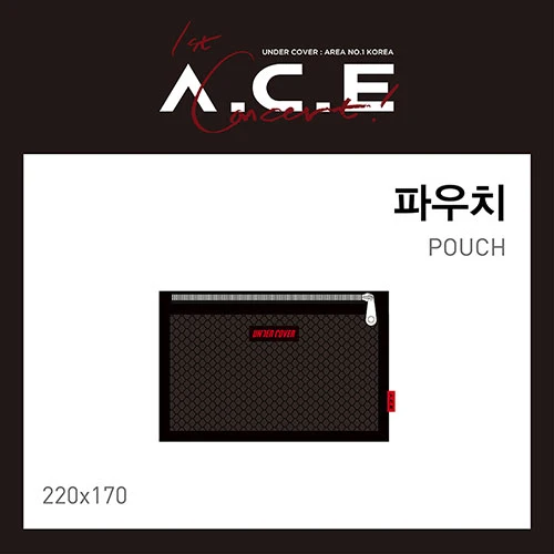 A.C.E UNDERCOVER POUCH OFFICIAL MERCH 1 A.C.E UNDERCOVER POUCH OFFICIAL MERCH
