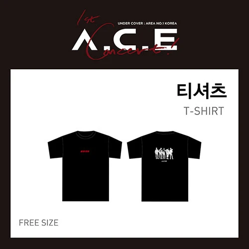 A.C.E UNDERCOVER T SHIRT OFFICIAL MERCH