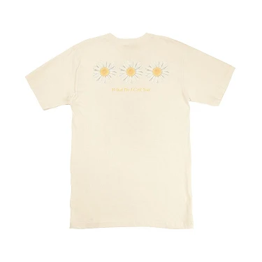 GIRLS' GENERATION TAEYEON WHAT DO I CALL YOU CREAM SHORT SLEEVE TSHIRT