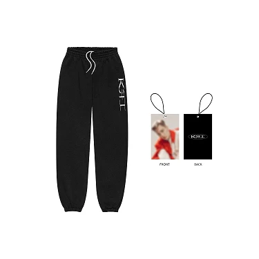EXO KAI BLACK SWEATPANTS 1 EXO KAI BLACK SWEATPANTS