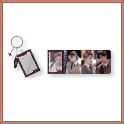 STRAY KIDS 1ST #LOVESTAY SKZ-X TAPE FRAME KEYRING