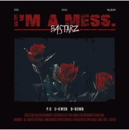 BLOCK B BASTARZ   I'M A MESS  3RD MINI ALBUM