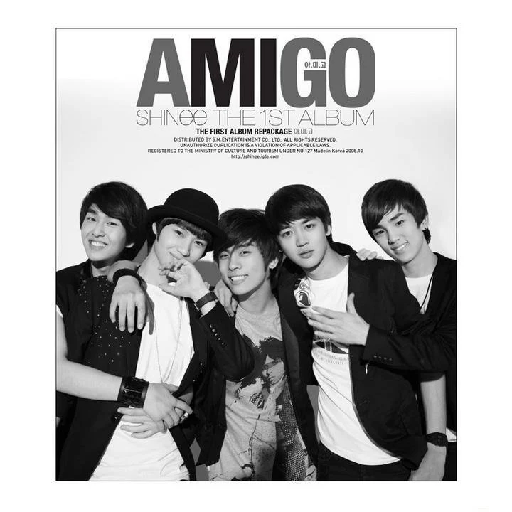 SHINEE   AMIGO  VOL 1 REPACKAGE ALBUM
