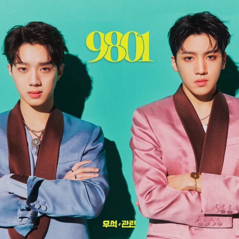 WOOSEOK X KUANLIN 9801 CD 1ST MINI ALBUM 1 WOOSEOK X KUANLIN 9801 CD 1ST MINI ALBUM