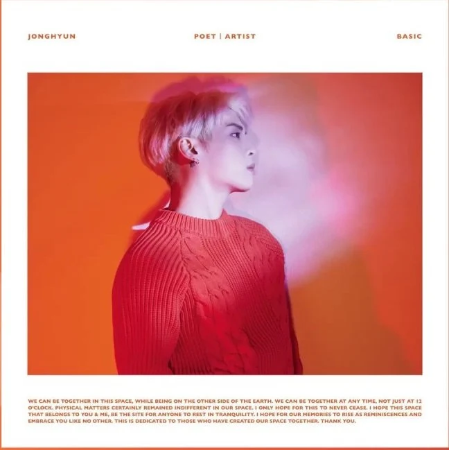 SHINEE JONGHYUN POET I ARTIST ALBUM 2 SHINEE JONGHYUN POET I ARTIST ALBUM