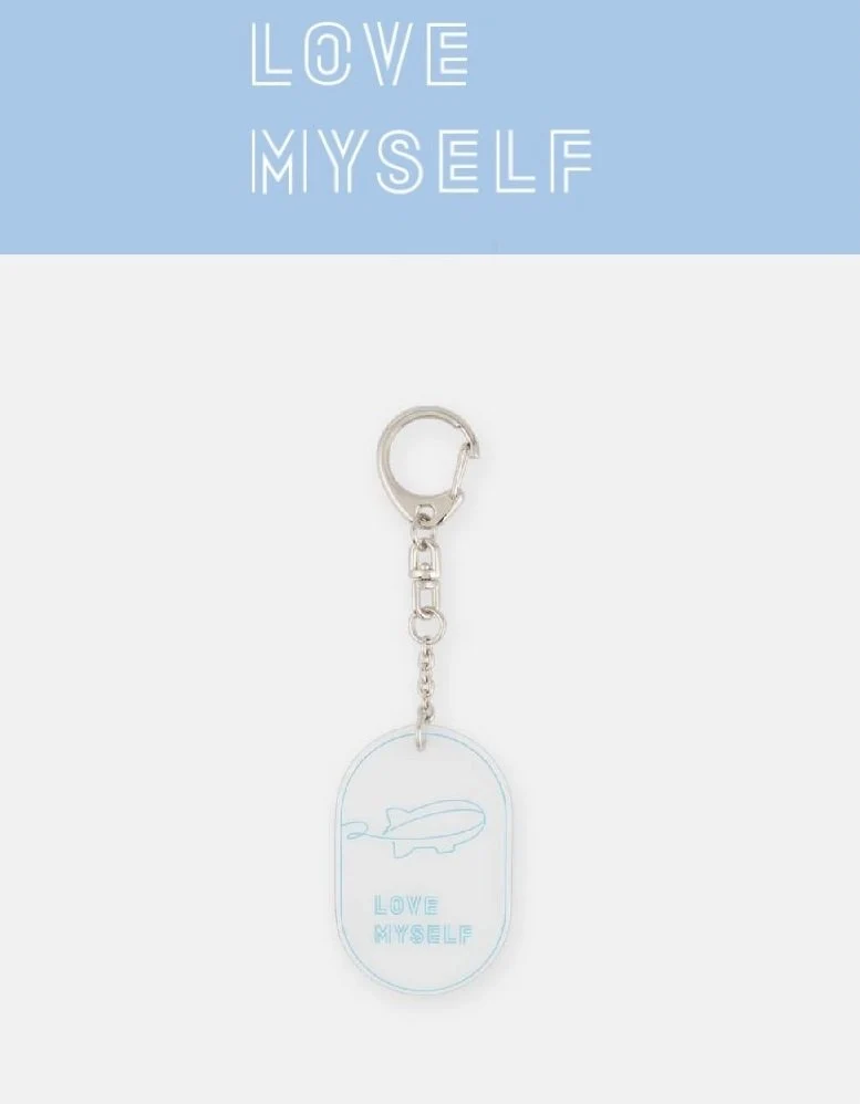 BTS OFFICIAL LOVE MYSELF KEYRING 1 BTS OFFICIAL LOVE MYSELF KEYRING