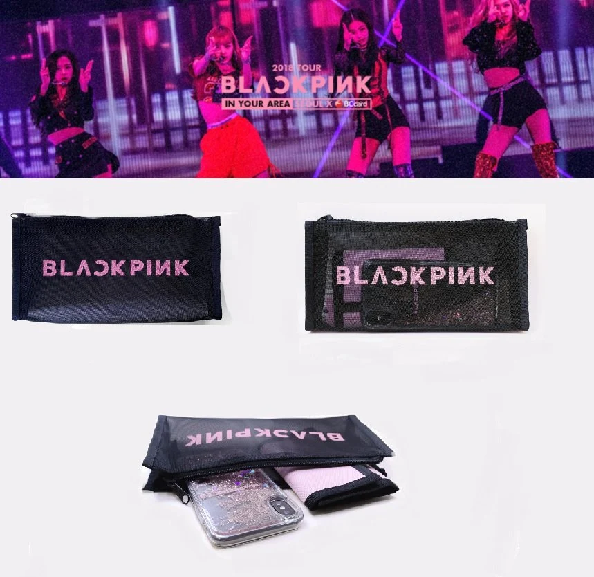 BLACKPINK OFFICIAL IN YOUR AREA MESH POUCH