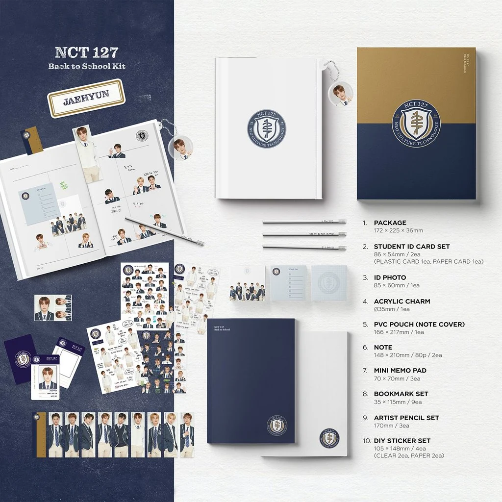 NCT 127  BACK TO SCHOOL KIT 2019