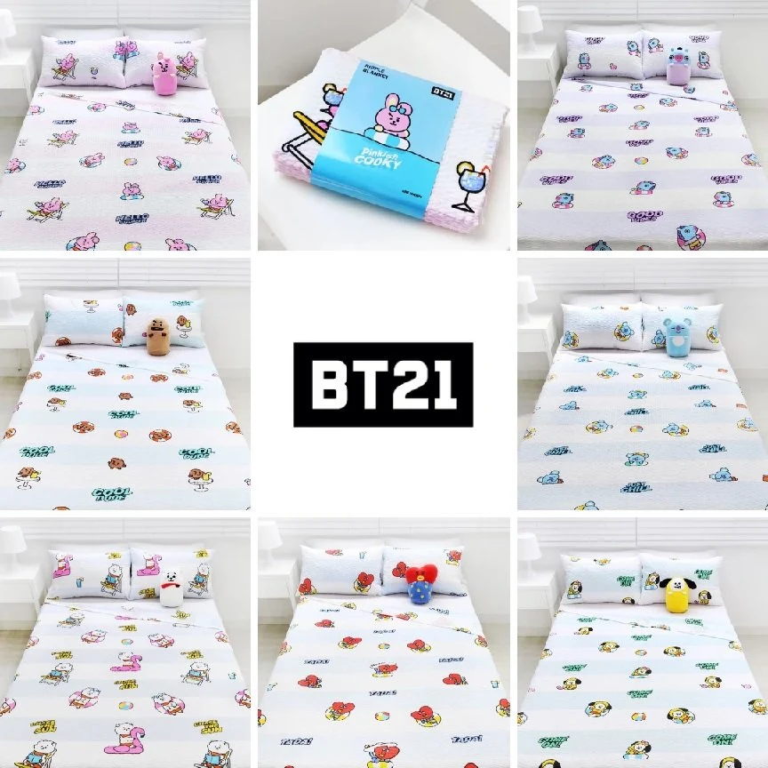 BT21 OFFICIAL POP RIPPLE BLANKET