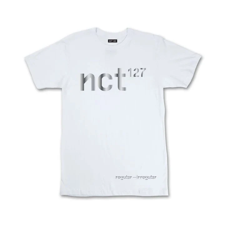 NCT 127 OFFICIAL BLACK DIMENSION WHITE SHIRT