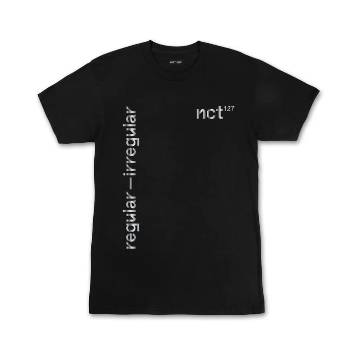 NCT 127 OFFICIAL BLACK DIMENSION WHITE SHIRT