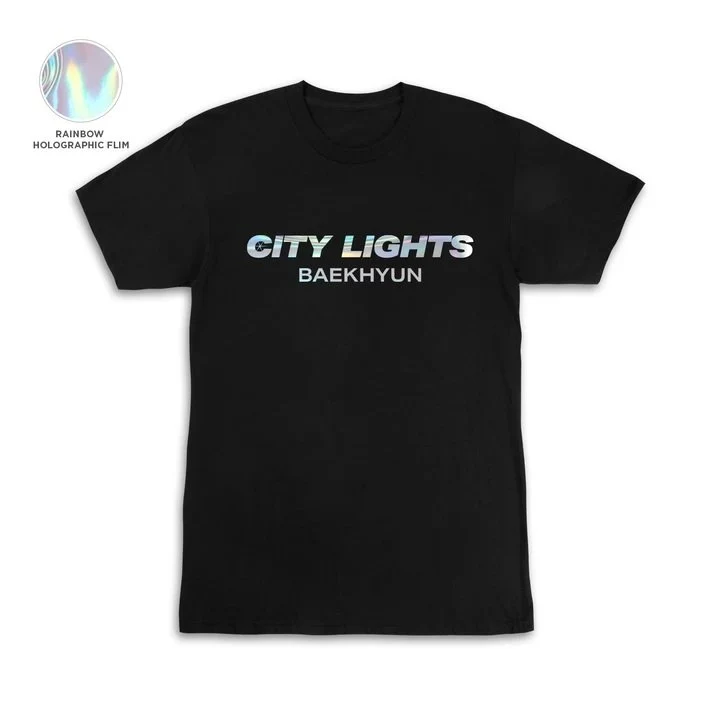 EXO BAEKHYUN OFFICIAL CITY LIGHT SHIRT