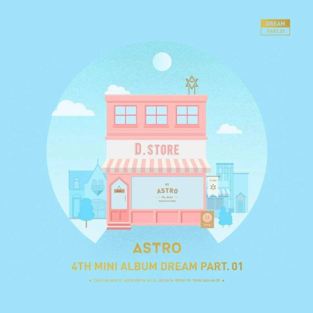 ASTRO   DREAM   PART 1  4TH MINI ALBUM