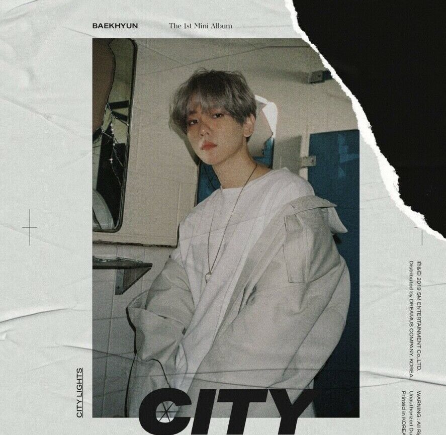 EXO BAEKHYUN CITY LIGHTS 1ST MINI ALBUM 2 EXO BAEKHYUN CITY LIGHTS 1ST MINI ALBUM