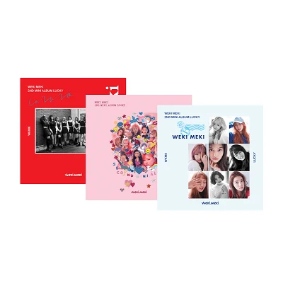 WEKI MEKI  LUCKY  2ND MINI ALBUM  |  INCLUDES 2 RANDOM WEKI MEKI PHOTOCARDS PER ALBUM