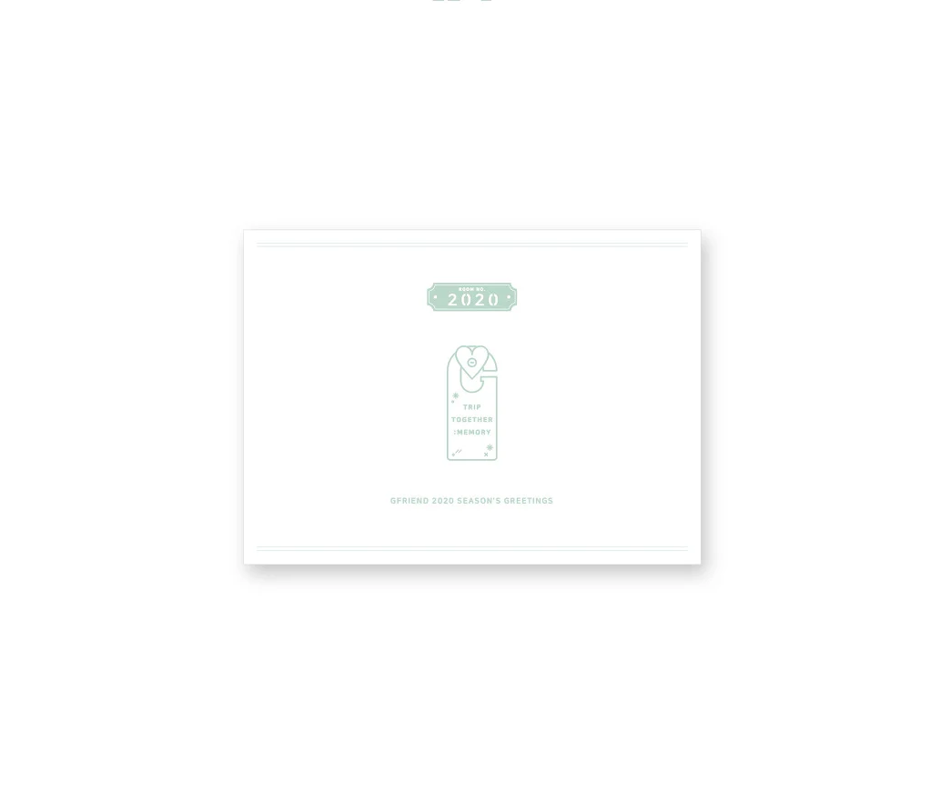 GFRIEND 2020 SEASONS GREETINGS