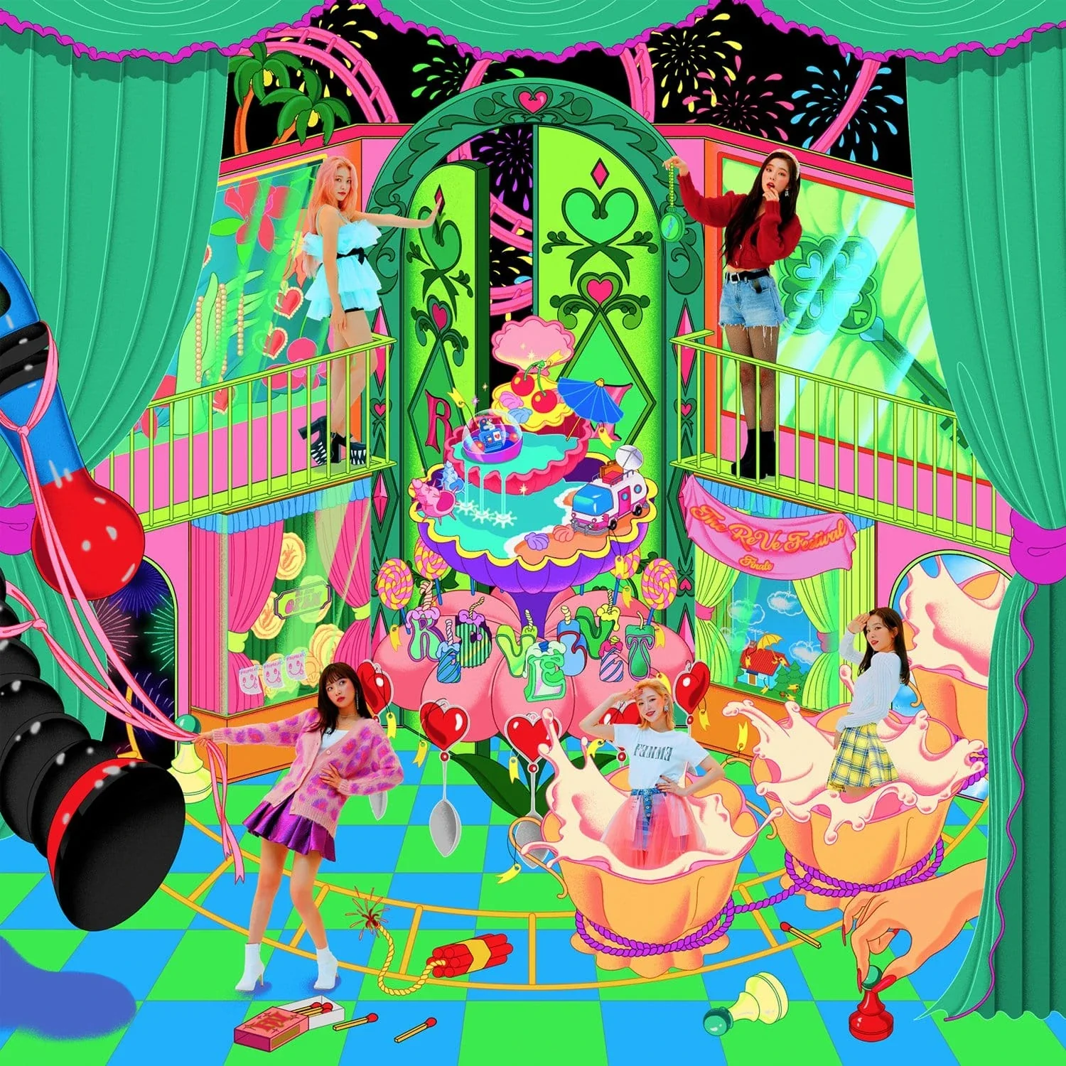 RED VELVET THE REVE FESTIVAL SCRAPBOOK VERSION REPACKAGE ALBUM 3 RED VELVET THE REVE FESTIVAL SCRAPBOOK VERSION REPACKAGE ALBUM