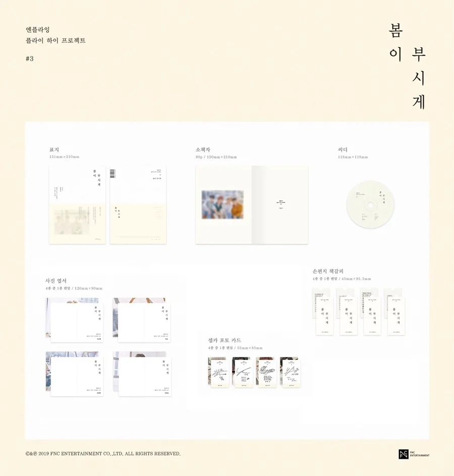N.FLYING SPRING SHINING 5TH MINI ALBUM