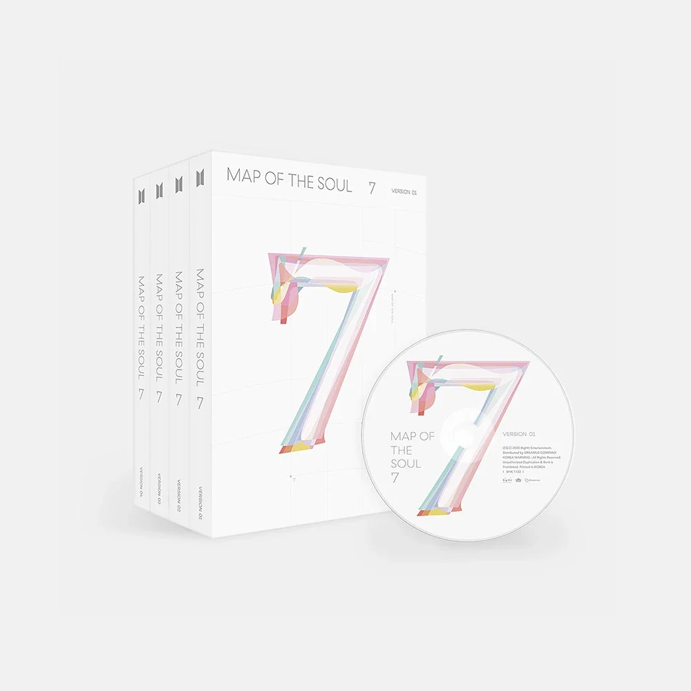 BTS MAP OF THE SOUL 7&nbsp; 4 ALBUMS SET