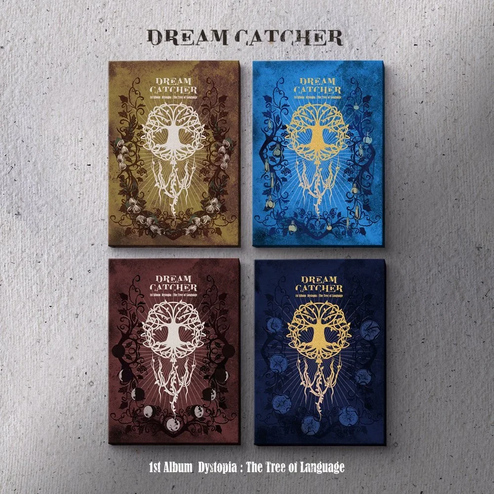 DREAMCATCHER DYSTOPIA THE TREE OF LANGUAGE 1ST ALBUM 4 ALBUMS SET / $2 ADD ON PER POSTER 3 DREAMCATCHER DYSTOPIA THE TREE OF LANGUAGE 1ST ALBUM 4 ALBUMS SET / $2 ADD ON PER POSTER