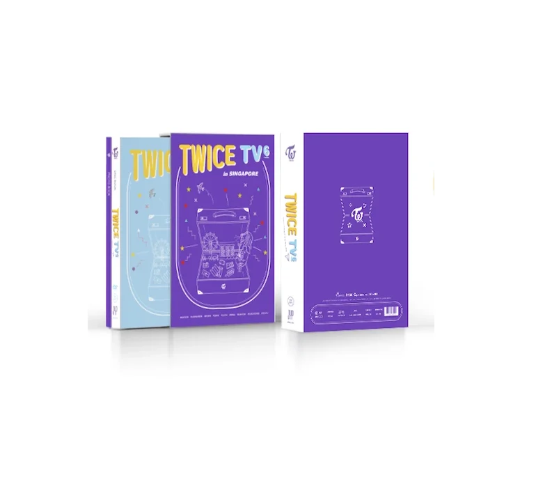 TWICE TV 6 IN SINGAPORE DVD 1 TWICE TV 6 IN SINGAPORE DVD