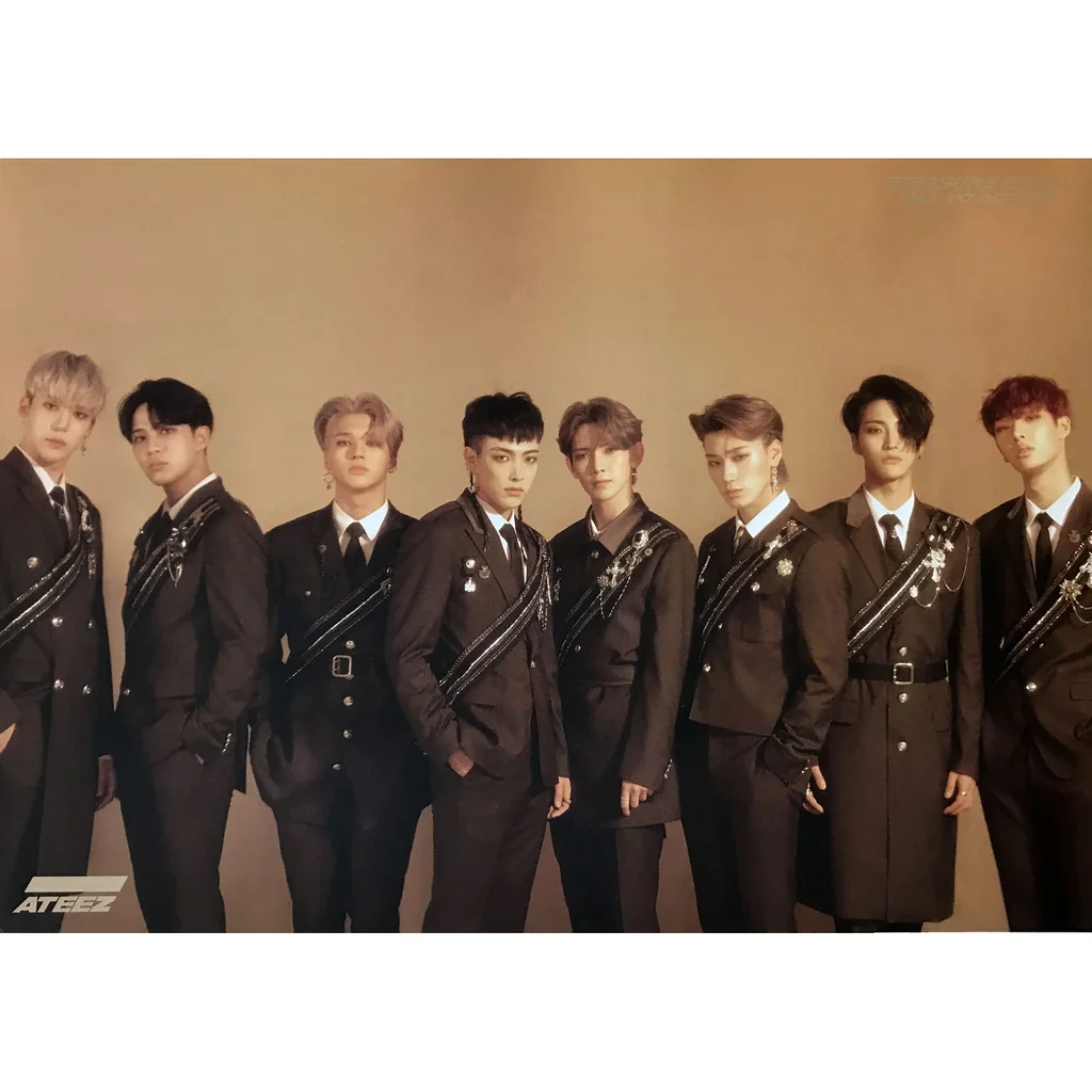ATEEZ 1ST ALBUM TREASURE EP FIN ALL TO ACTION OFFICIAL POSTER (VER Z)