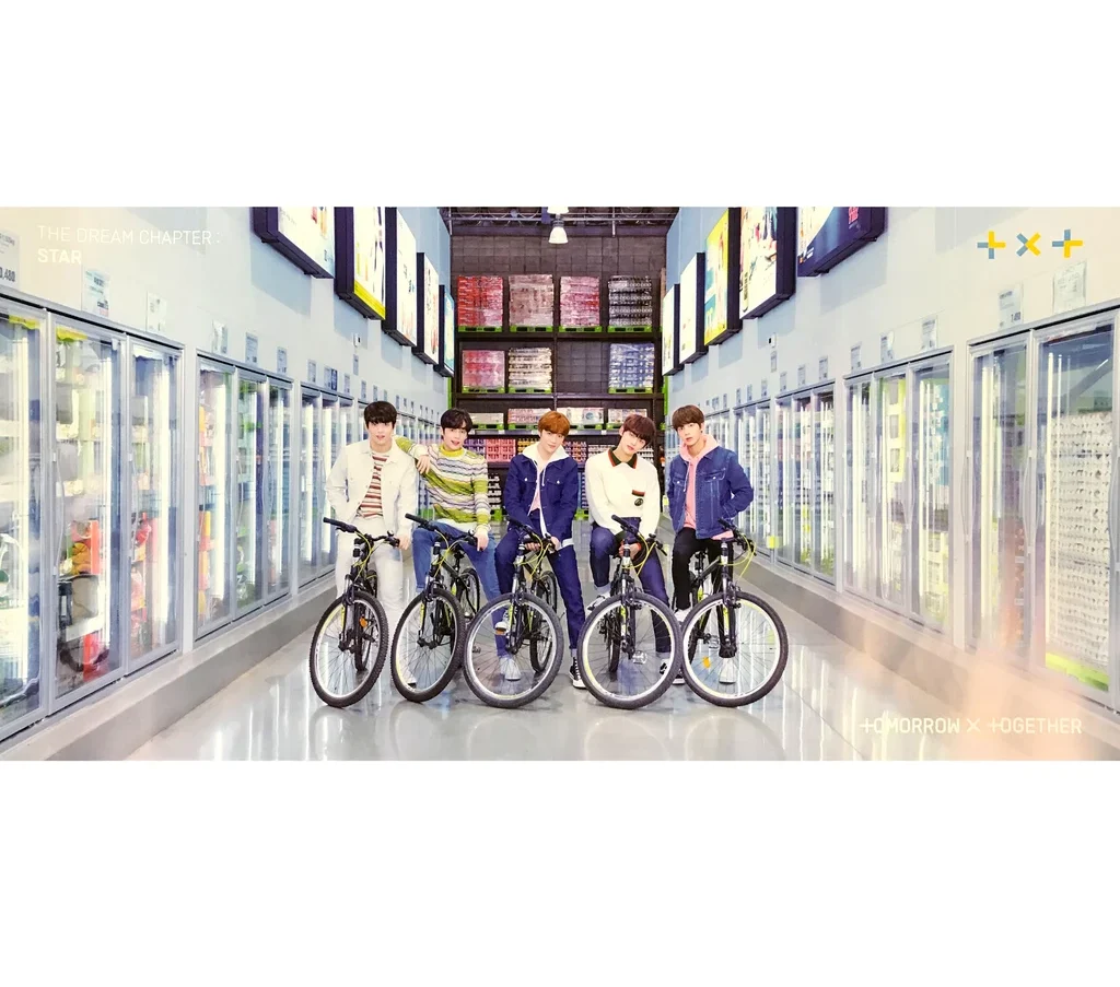 TXT  THE DREAM CHAPTER STAR  1ST ALBUM OFFICIAL POSTER