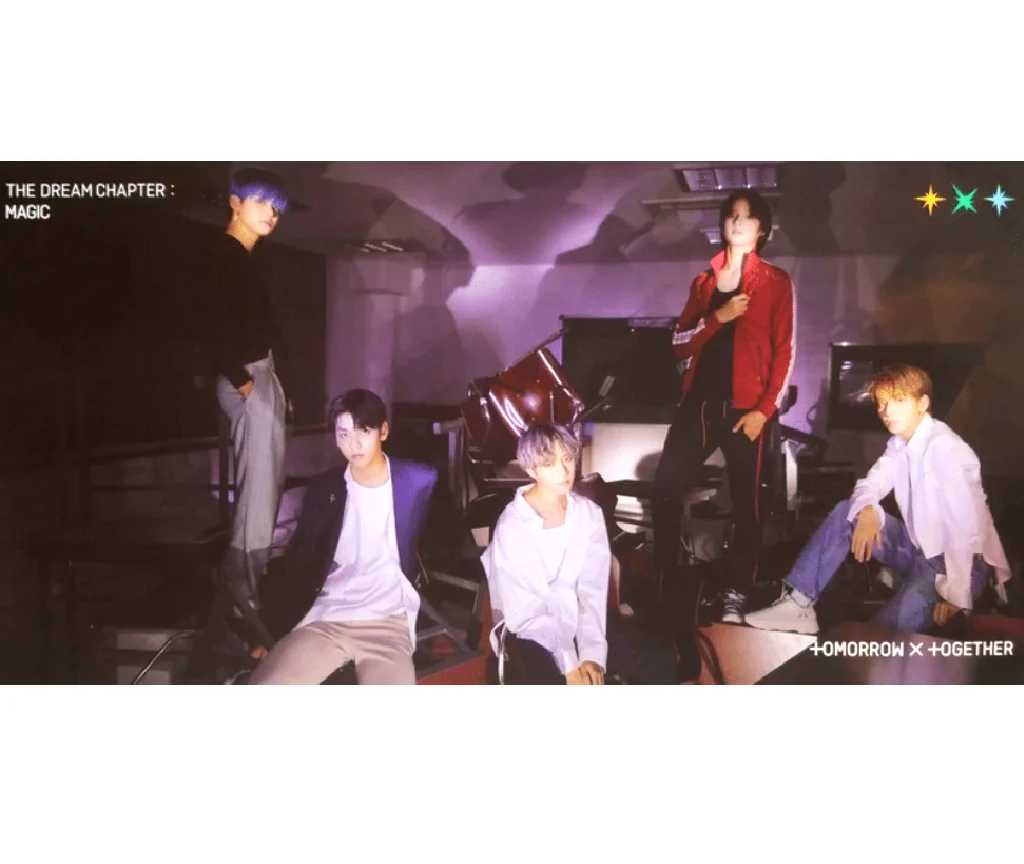 TXT  THE DREAM CHAPTER MAGIC  ALBUM OFFICIAL POSTERS (2 POSTER SET)