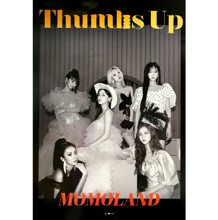 MOMOLAND&nbsp; THUMBS UP&nbsp; 2ND SINGLE ALBUM&nbsp;OFFICIAL POSTER (VER 2)