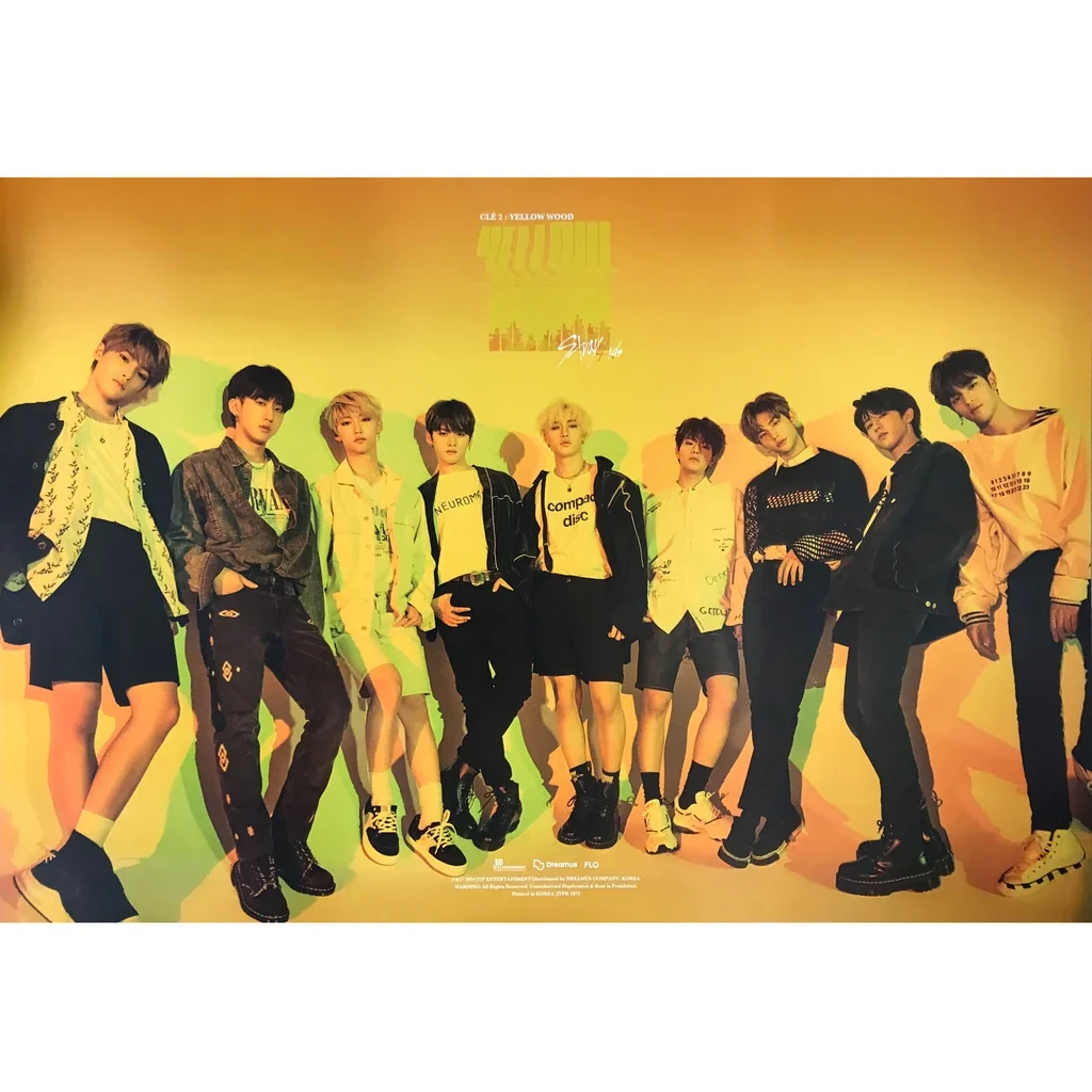 STRAY KIDS CLE 2 YELLOW WOOD REGULAR VERSION OFFICIAL POSTERS (3 POSTER SET) 3 STRAY KIDS CLE 2 YELLOW WOOD REGULAR VERSION OFFICIAL POSTERS (3 POSTER SET)