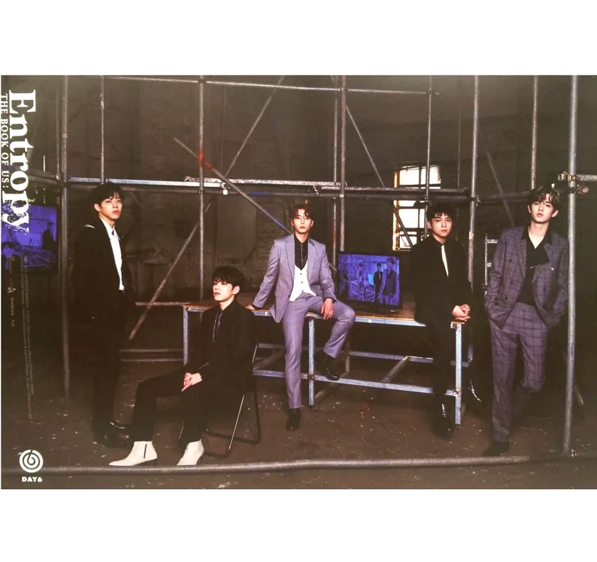 DAY6 THE BOOK OF US ENTROPY 3RD ALBUM OFFICIAL POSTER (GROUP VER 2) 1 DAY6 THE BOOK OF US ENTROPY 3RD ALBUM OFFICIAL POSTER (GROUP VER 2)