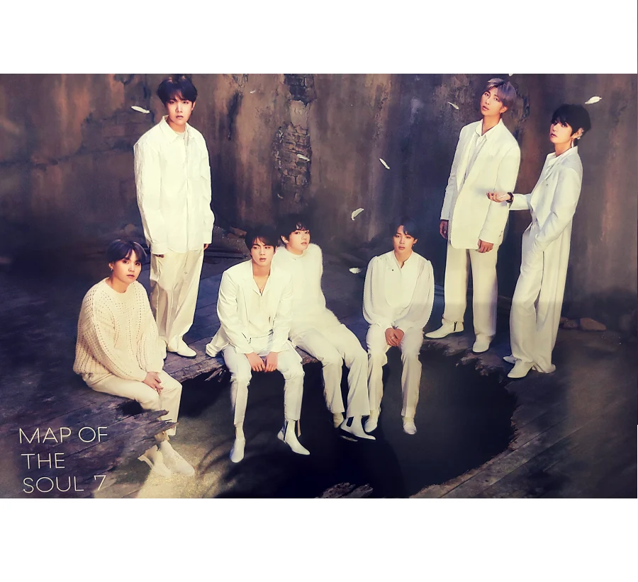 BTS MAP OF THE SOUL 7 OFFICIAL POSTER (VER 1) 1 BTS MAP OF THE SOUL 7 OFFICIAL POSTER (VER 1)