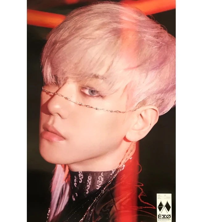 EXO OBSESSION 6TH ALBUM OFFICIAL POSTER (EXO-X BAEKHYUN) 1 EXO OBSESSION 6TH ALBUM OFFICIAL POSTER (EXO-X BAEKHYUN)