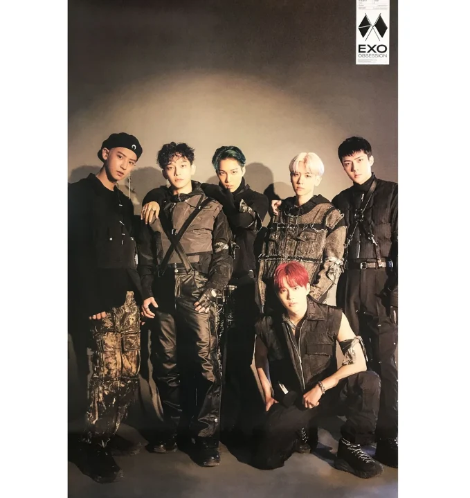 EXO OBSESSION 6TH ALBUM OFFICIAL POSTER (EXO GROUP VER) 1 EXO OBSESSION 6TH ALBUM OFFICIAL POSTER (EXO GROUP VER)