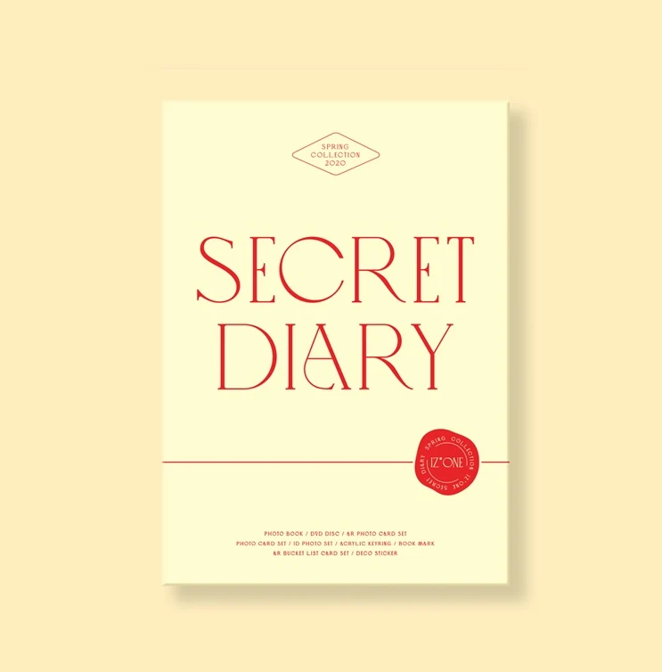 IZONE SECRET DIARY (PHOTOBOOK PACKAGE)