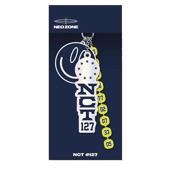 NCT 127 NEO ZONE KEYRING WITH CHARM 1 NCT 127 NEO ZONE KEYRING WITH CHARM