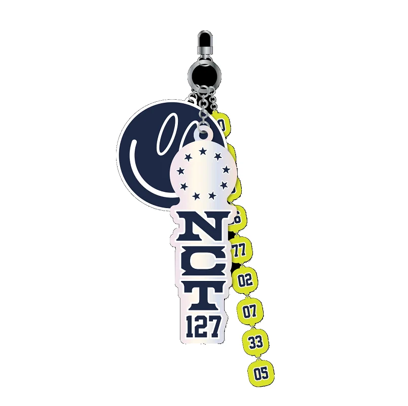 NCT 127 NEO ZONE KEYRING WITH CHARM 2 NCT 127 NEO ZONE KEYRING WITH CHARM