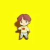 BTS POP UP HOUSE OF BTS OFFICIAL CHARACTER METAL BADGE