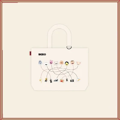 STRAY KIDS 1ST #LOVESTAY SKZ X SPECIAL CANVAS BAG 3 STRAY KIDS 1ST #LOVESTAY SKZ X SPECIAL CANVAS BAG