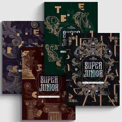 SUPER JUNIOR THE RENAISSANCE 10TH ALBUM |  4 ALBUMS SET (RENAISSANCE STYLE)