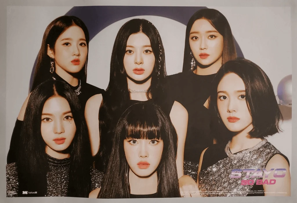 STAYC 1ST SINGLE ALBUM STAR TO A YOUNG CULTURE OFFICIAL POSTER (2 POSTERS SET) 2 STAYC 1ST SINGLE ALBUM STAR TO A YOUNG CULTURE OFFICIAL POSTER (2 POSTERS SET)