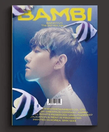 EXO BAEKHYUN BAMBI 3RD MINI ALBUM JEWEL CASE AND PHOTOBOOK VER. | 4 ALBUMS SET 4 EXO BAEKHYUN BAMBI 3RD MINI ALBUM JEWEL CASE AND PHOTOBOOK VER. | 4 ALBUMS SET