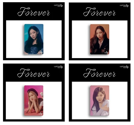 AESPA OFFICIAL MERCHANDISE CASHBEE TRANSPORTATION CARD 2 AESPA OFFICIAL MERCHANDISE CASHBEE TRANSPORTATION CARD
