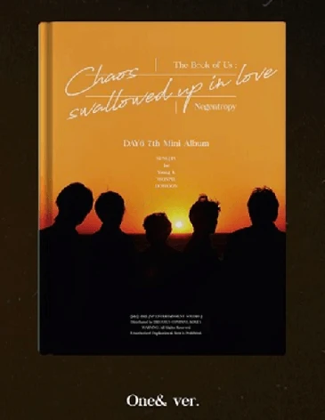 DAY6 THE BOOK OF US: NEGENTROPY - CHAOS SWALLOWED UP IN LOVE 7TH MINI ALBUM 1 DAY6 THE BOOK OF US: NEGENTROPY - CHAOS SWALLOWED UP IN LOVE 7TH MINI ALBUM