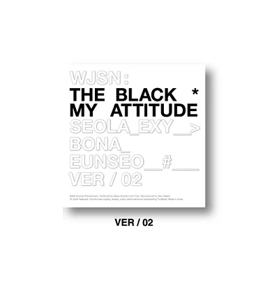 WJSN THE BLACK MY ATTITUDE 1ST SINGLE ALBUM