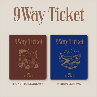 FROMIS9 9 WAY TICKET 2ND SINGLE ALBUM | 2 ALBUMS SET 6 FROMIS9 9 WAY TICKET 2ND SINGLE ALBUM | 2 ALBUMS SET