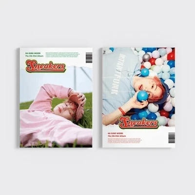 HA SUNG WOON SNEAKERS 5TH MINI ALBUM | 2 ALBUMS SET 6 HA SUNG WOON SNEAKERS 5TH MINI ALBUM | 2 ALBUMS SET