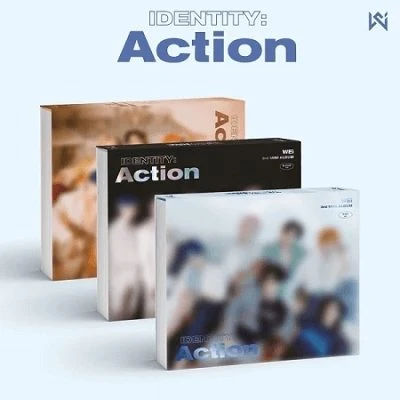 WEI IDENTITY: ACTION 3RD MINI ALBUM | 3 ALBUMS SET 7 WEI IDENTITY: ACTION 3RD MINI ALBUM | 3 ALBUMS SET
