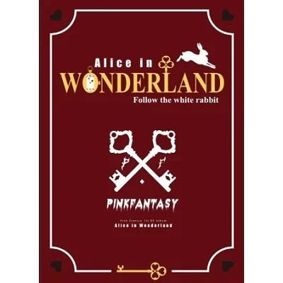 PINK FANTASY ALICE IN WONDERLAND 1ST EP ALBUM |  2 ALBUM SET